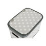 DKD Home Decor Set de 6 Cestas con Diseño de Estrellas, Gris y Blanco