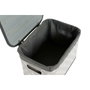 DKD Home Decor Set de 6 Cestas con Diseño de Estrellas, Gris y Blanco