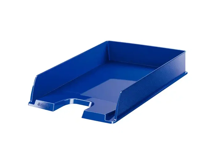 Esselte Bandeja de Sobremesa Vivida Azul Oscuro