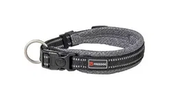 Freedog Collar Shiva Gris L 25 mm 38-66 cm
