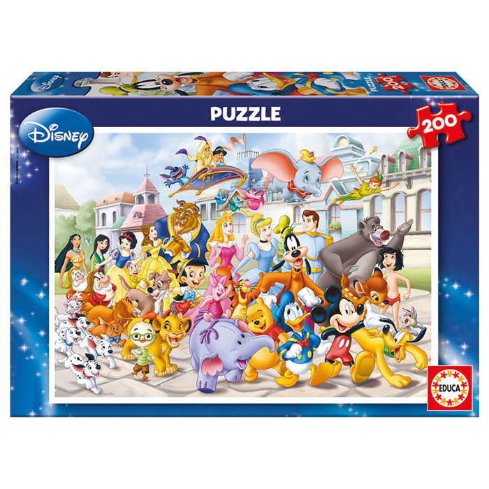 Educa Puzzle Desfile Disney de 200 piezas