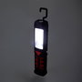 Fx Tools Linterna de Trabajo Recargable LED COB 150 Lumen con Powerbank, Gancho, Clip e Imán, Negra, 50x35x215 mm