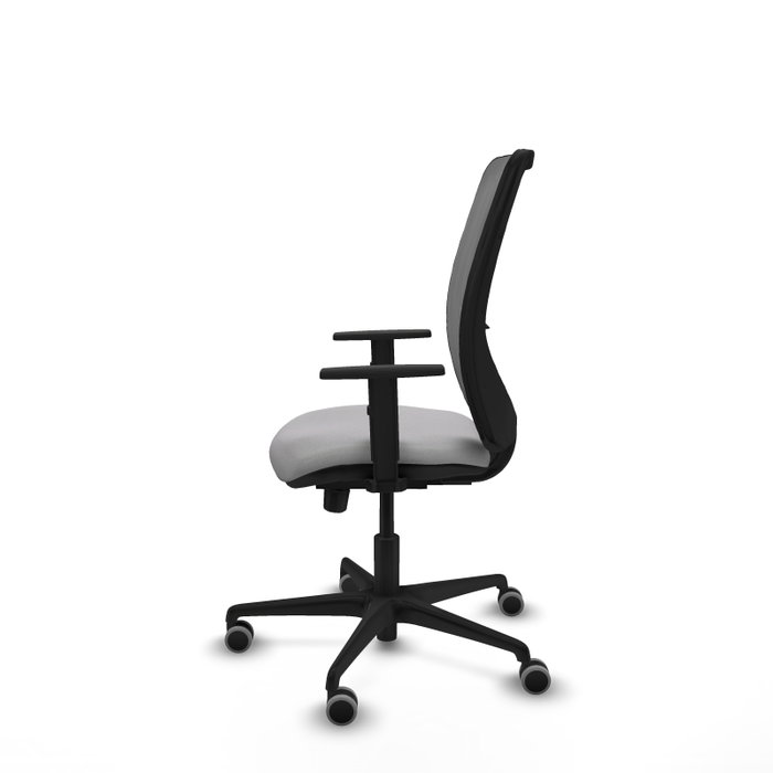 PIQUERAS Y CRESPO Silla de oficina Zulema con mecanismo Sincro/Traslack, Gris claro y gris PIQUERAS Y CRESPO Silla de oficina Zulema con mecanismo Sincro/Traslack, Gris claro y gris