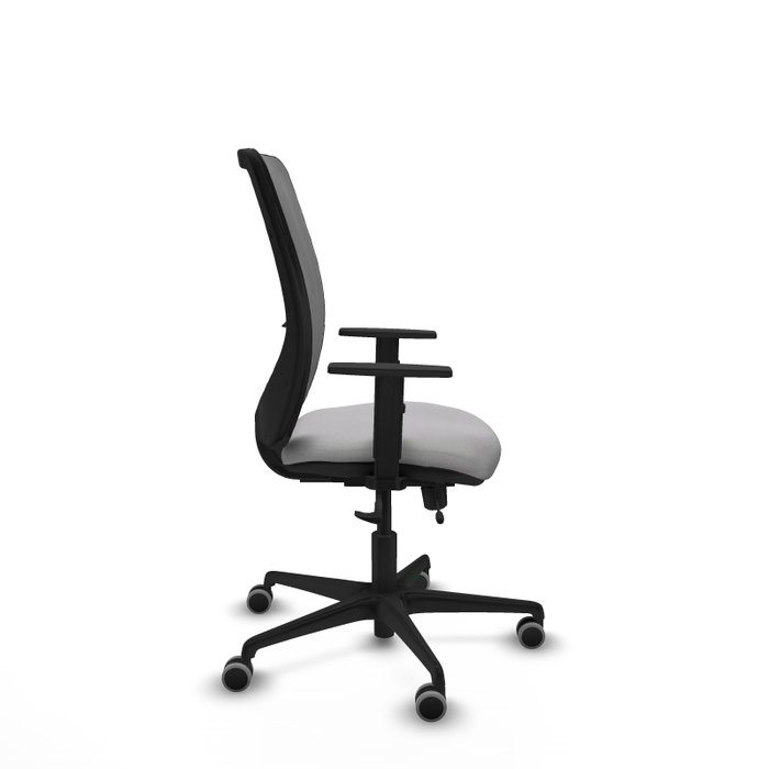 PIQUERAS Y CRESPO Silla de oficina Zulema con mecanismo Sincro/Traslack, Gris claro y gris PIQUERAS Y CRESPO Silla de oficina Zulema con mecanismo Sincro/Traslack, Gris claro y gris