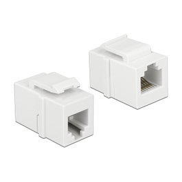 DeLOCK Módulo Keystone RJ12 86380 Blanco