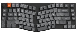 Keychron K15M Teclado Gaming Mecánico Gateron Low Profile MX Brown 2.0 Inalámbrico Gris y Negro