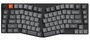 Keychron K15M Teclado Gaming Mecánico Gateron Low Profile MX Brown 2.0 Inalámbrico Gris y Negro
