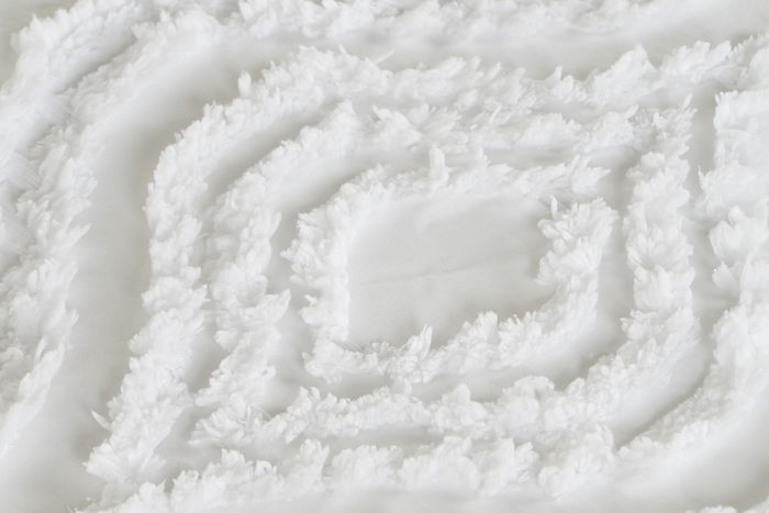 DKD Home Decor Colcha Boho Coord cama 1c24 Blanco Bordado 260 x 180 cm Poliester Relleno 150 gsm