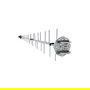 Poynting Antenna LPDA-0500-V1-01, Antena Direccional 5G/LTE/WiFi 6/LoRa 0.617-7.2 GHz, 11.5 dBi, Conector N Hembra, IP65, para Mástil