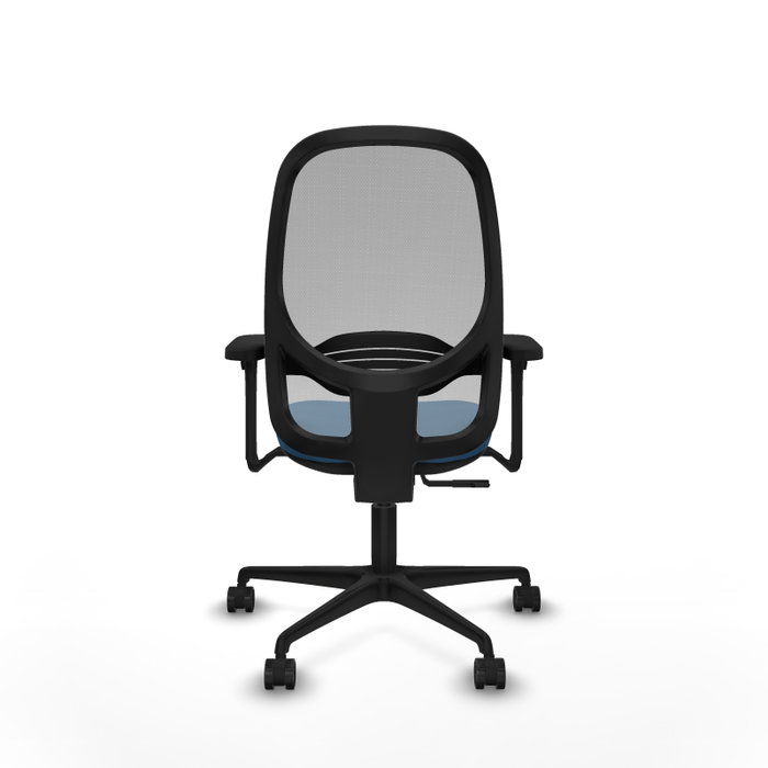 PIQUERAS Y CRESPO Silla de oficina Cilanco con mecanismo Sincro, Azul claro y Gris PIQUERAS Y CRESPO Silla de oficina Cilanco con mecanismo Sincro, Azul claro y Gris