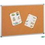 FAIBO Tablero de Corcho Sólido con Marco de Aluminio 122x270 cm