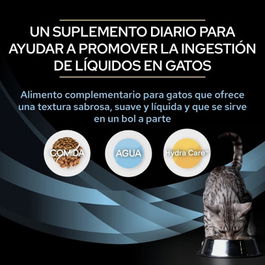 Purina Pro Plan Diet Feline Hydracare Salmón Alimento Húmedo para Gatos, 10 x 75 gr