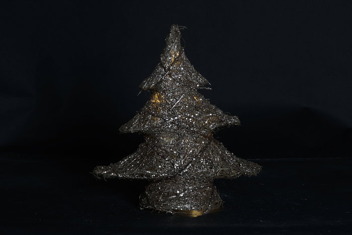 DKD Home Decor Árbol de Navidad Ratan LED Marrón Dorado 37 x 10 x 41 cm DKD Home Decor Árbol de Navidad Ratan LED Marrón Dorado 37 x 10 x 41 cm
