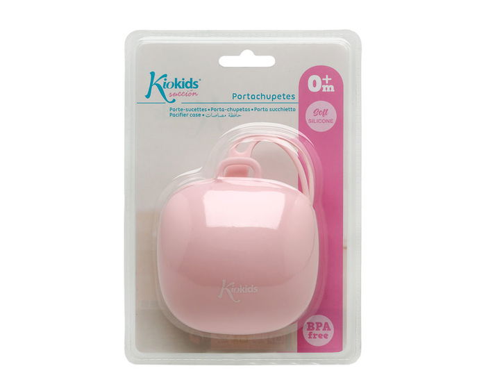KioKids Guardachupetes Silicona Rosa +0 Meses KioKids Guardachupetes Silicona Rosa +0 Meses