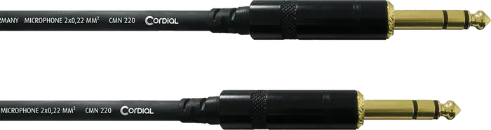 Cordial Cable de Audio Jack Estéreo 90 cm Cordial Cable de Audio Jack Estéreo 90 cm