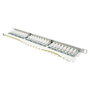 GoodConnections Patchpanel 19" Cat. 6 24-P. 0,5HE Blanco