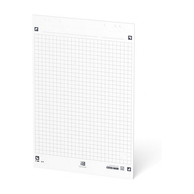 OXFORD Bloc de papel para rotafolio 90 g/m² 400096278