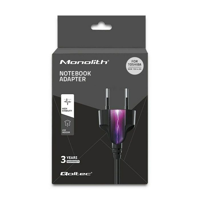 Qoltec Cargador para Toshiba 90W 19V 4.9A 5.5*2.5mm