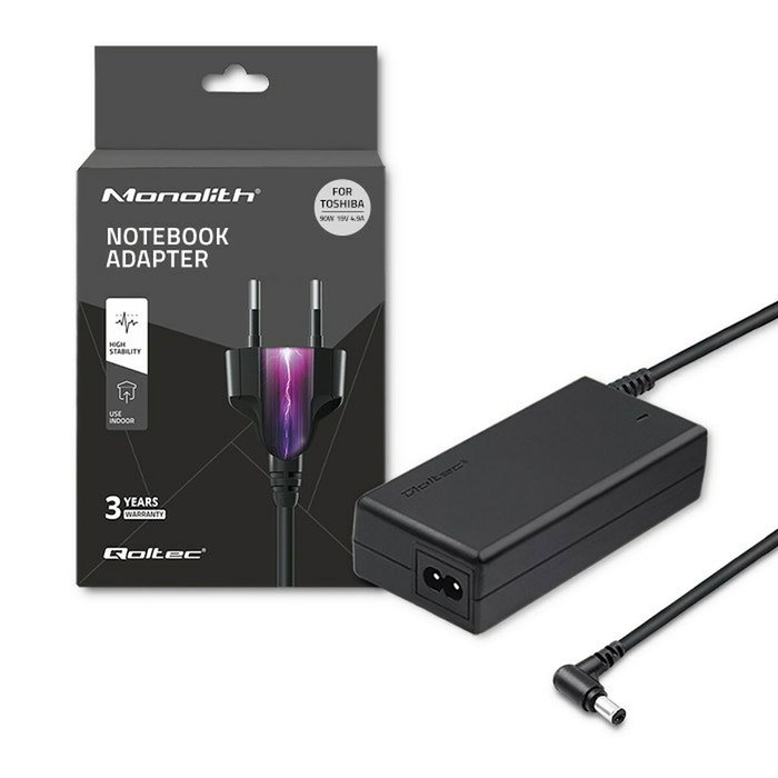 Qoltec Cargador para Toshiba 90W 19V 4.9A 5.5*2.5mm