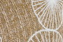 DKD Home Decor Naturechic23 Cojín Shabby Blanco y Natural 50 x 15 x 30 cm