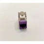 Lineaire Pack de 8 conectores RJ45 Cat.6a Keystone LINEAL PRC624AK8 con 2 placas frontales de colores