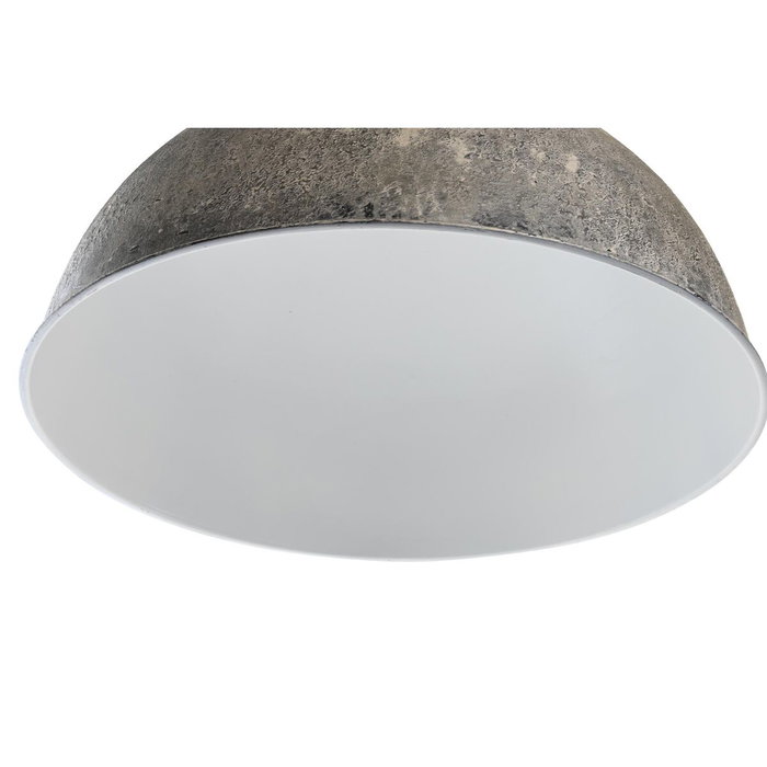 DKD Home Decor Lámpara de Techo de Metal y Madera Marrón 62x62x62 cm