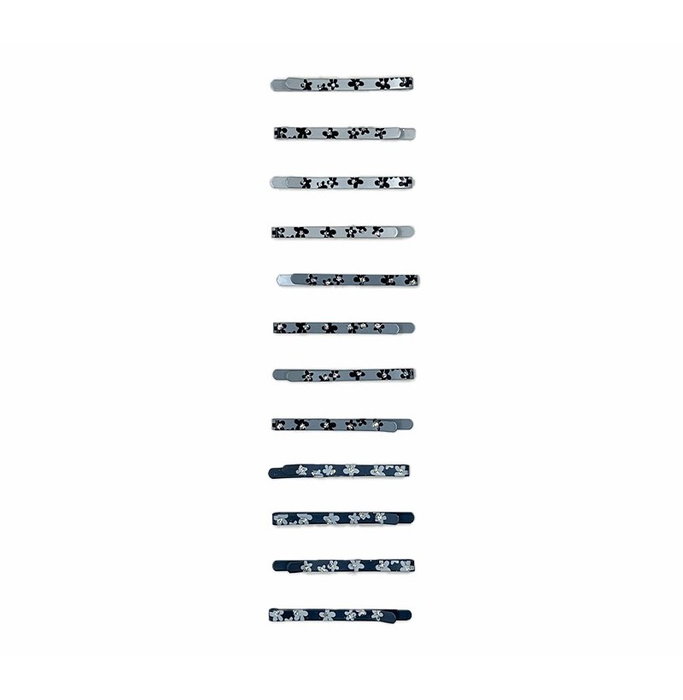 Brusi Set de 12 Clips Grises en 3 Tonalidades Brusi Set de 12 Clips Grises en 3 Tonalidades
