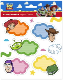 ERIK Blíster de etiquetas adhesivas premium Disney Pixar Toy Story