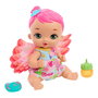 Mattel My Garden Baby Flamenco Rosa Bebé y Hace Pipí Muñeca HPD12 +3 años Inglés Francés Alemán Portugués Español