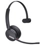 Yealink Auriculares WH64 Mono UC Inalámbricos Diadema Monoaural para Oficina/Call Center, Negro, Conexión USB-C y Bluetooth 5.2