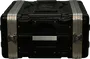 GATOR GR Rack Flightcase Corto para 4 Unidades 19" Rack Negro Polietileno 444,5x546,1x241,3mm