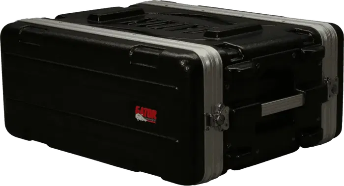 GATOR GR Rack Flightcase Corto para 4 Unidades 19" Rack Negro Polietileno 444,5x546,1x241,3mm