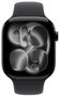 Apple Watch Series 11 GPS 46mm Jet Black Aluminium Case | Black Sport Band - M/L