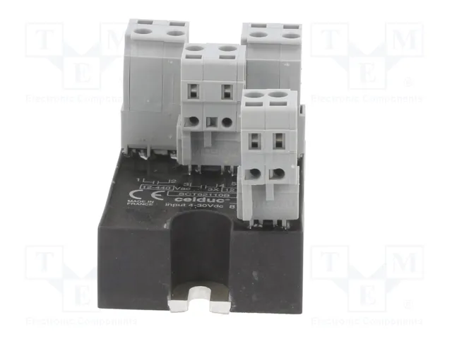 CELDUC SCT62110 Relé de semiconductor trifásico 12A 12-440VAC