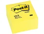 Post-It Cubo de Notas 636-B Canary Yellow 76x76mm 450 Hojas