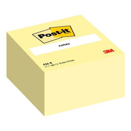 Post-It Cubo De Notas 636-B 450H 76x76 mm Canary Yellow