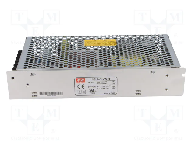 MEAN WELL RD-125B Fuente de alimentación de impulso de 133,4W MEAN WELL RD-125B Fuente de alimentación de impulso de 133,4W