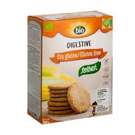SANTIVERI Galletas Sin Gluten Bio 2 Paquetes 360Gr