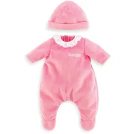 Corolle Pijama y Gorro Rosa COR4062013141138 para Muñeca de 36cm - Ropa para Bebé de 2 años
