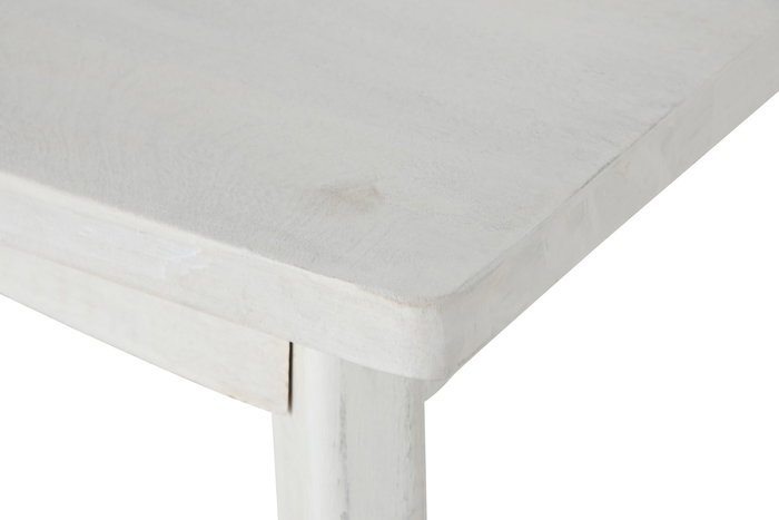 DKD Home Decor Mesa Centro Romantico Blanco Roto Mango 55 x 45 x 115 cm DKD Home Decor Mesa Centro Romantico Blanco Roto Mango 55 x 45 x 115 cm
