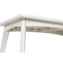 DKD Home Decor Mesa de Centro de Mango 115x55x45 cm Blanco Roto