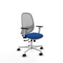 PIQUERAS Y CRESPO Silla de oficina Cilanco Azul y Gris