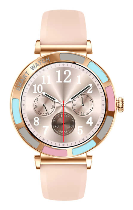 Trevi T-FIT 245 L Reloj Inteligente 3,23 cm (1.27") IPS Pantalla Táctil 41 mm Rosa