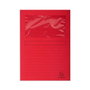 Exacompta Subcarpetas Forever con Ventana Rojo Claro A4