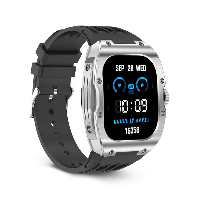 Smartwatch KSIX Hero Negro 1,95" 45 mm