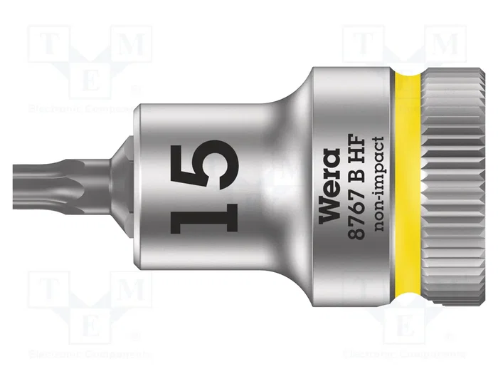 WERA Vaso Torx®-bit TX15 3/8 35mm Zyklop WERA Vaso Torx®-bit TX15 3/8 35mm Zyklop