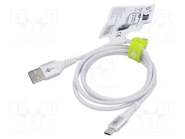 GOOBAY Cable USB 2.0 de USB A a USB C de 1m Blanco