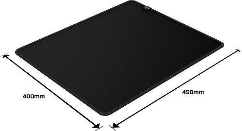 HyperX Pulsefire Mat Alfombrilla de ratón gaming de tela (L) Negro