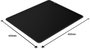 HyperX Pulsefire Mat Alfombrilla de ratón gaming de tela (L) Negro