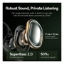 Baseus Eli Sport 2 Open-Ear TWS Starlight Off-White